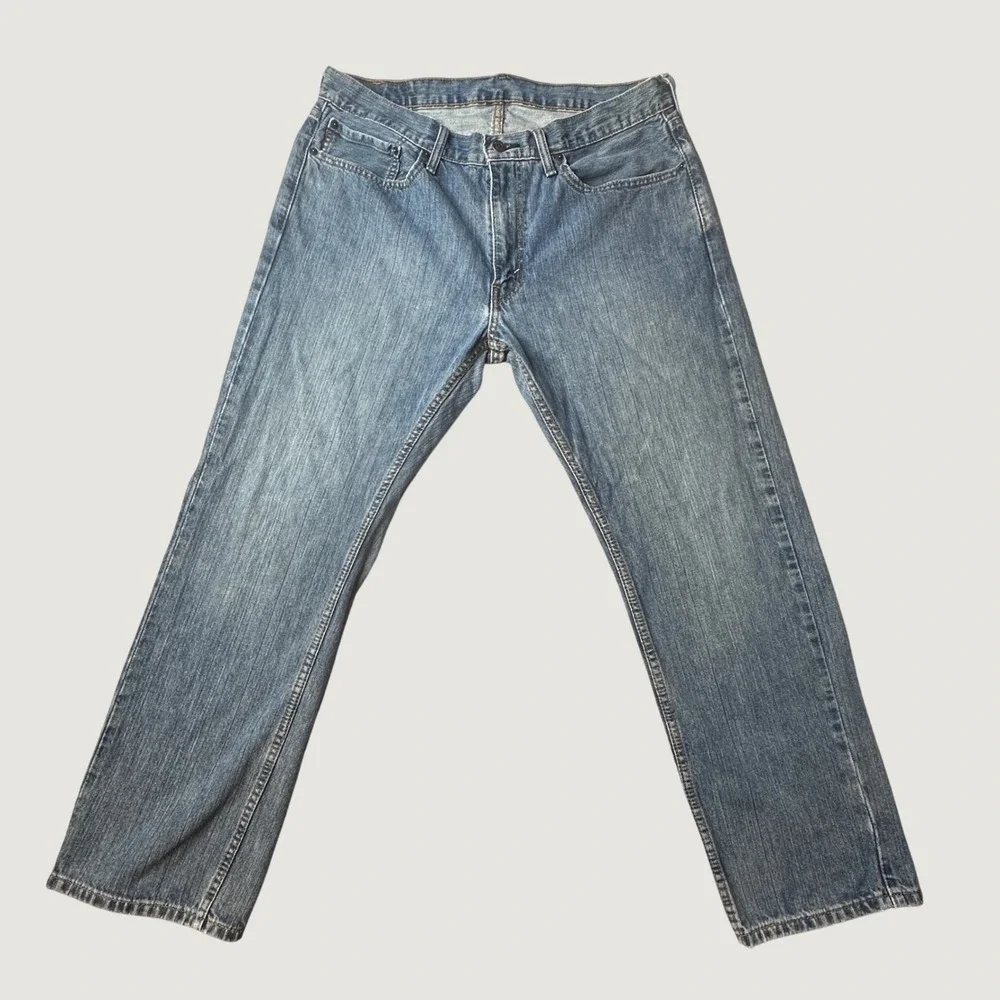 Levi's 559 Jeans Mens 36x30 (36x28) Blue Relaxed Straight Medium Wash Denim